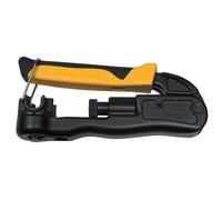 Klein Tools VDV211-063 Pince à sertir à compression pour câblage intérieur et extérieur Jaune