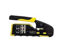 Klein Tools Pass-Thru Modular Crimper - Pince à sertir - noir, jaune Noir, Jaune