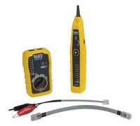 Klein Tools VDV500-705 | Kit Test Et Traçage Tonalité Et Sonde | Générateur De Tonité Et Sonde Inclus | Câbles RJ45 RJ12 Et Pinces | Pour Fils Non Actifs