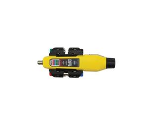 Klein Tools VDV512-101 | Testeur De Cables Coaxial Coax Explorer 2 Avec Remotes | Continuite Et Cartographie Jusqu A Quatre Cables | Indicateurs LED | Piles AAA Incluses