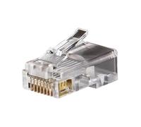 KLEIN TOOLS VDV826-602 | Connecteurs Modulaire Donnees RJ45 CAT5e 50 Pieces | Plugs RJ45 Pour Donnees Voix | Contacts Plaqués Or 50 Micro Pouces | Corps Résine Durable