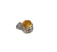 Klein Tools VDV826-604 UY IDC Connecteurs, UY 22-26 AWG, Lot de 25 connecteurs Add/Terminate de ligne téléphonique, remplis de gel, plaqué or