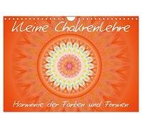Kleine Chakrenlehre (Wandkalender 2026 DIN A4 quer), CALVENDO Monatskalender: Harmonie der Farben und Formen