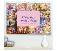 Kleine Fee, große Schritte (hochwertiger Premium Wandkalender 2027 DIN A2 quer), Kunstdruck in Hochglanz: Luna entdeckt die Welt - Monat für Monat