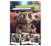 Kleine Gangster. Lustige Monster im Alltag (Wandkalender 2026 DIN A4 hoch), CALVENDO Monatskalender: Freche Biester, die wirklich Spaß machen!