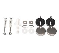 Kleine Wolke 1839101948 Remplacement Set Montage pour Abattants WC Chrome 6 Pièces