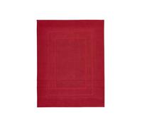 Kleine Wolke 3006462377 Plaza Tapis de Bain Coton Rouge 60 x 80 cm