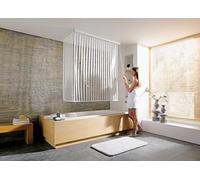 Kleine Wolke 3319100745 Store de douche d'angle, blanc, 40x30x10 cm