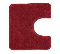 Kleine Wolke 4071468130 Seattle Tapis de bain WC Polyester Rouge Grenat 55 x 50 x 2 cm