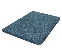 Kleine Wolke 4071754225 Seattle Tapis de bain Polyester Glace Bleu 70 x 120 x 2 cm
