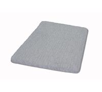 Kleine Wolke Tapis de bain Seattle 55x65 cm Gris clair Gris