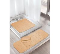 Kleine Wolke 4325201002 Calypso Tapis de Douche en PVC Beige 55 x 55 cm