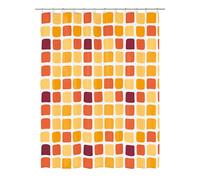 Kleine Wolke 4956580305 Sonny Rideau de Douche Orange 200 x 180 x 0,09 cm
