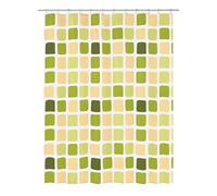 Kleine Wolke 4956605305 Sonny Rideau de Douche Vert 200 x 180 x 0,09 cm