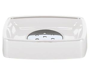 Kleine Wolke 5061114853 Easy Porte-Savon Plastique Blanc 40 x 30 x 10 cm