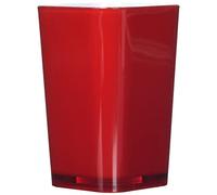 Kleine Wolke 5061459852 Easy Gobelet à Dents Plastique Rouge 40 x 30 x 10 cm
