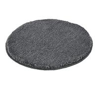 Kleine Wolke 5405901521 Tapis de Bain Relax Anthracite Filé 100 cm Rond