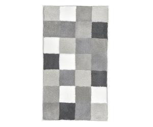 Kleine Wolke 5426179382 Caro Tapis de Bain Gris Clair 105 x 60 x 0,25 cm