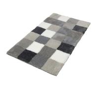 Kleine Wolke 5426179453 Caro Tapis de Bain Gris Clair 150 x 85 x 0,25 cm