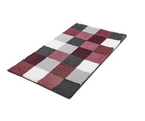 Kleine Wolke 5426407453 Caro Tapis de Bain Polyacrylique Vieux Rose 85 x 150 x 2,5 cm
