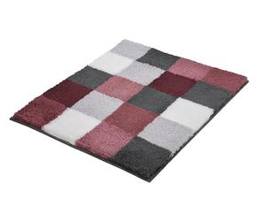 Kleine Wolke 5426407539 Caro Tapis de Bain Polyacrylique Vieux Rose 55 x 65 x 2,5 cm