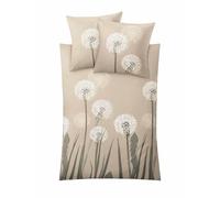 Kleine Wolke 6158271954 Belfiore Parure de lit Taupe 155 x 220 cm