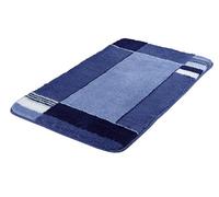 Kleine Wolke 7258769225 Padova Tapis de Bain Bleu Marine 70 x 120 cm