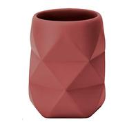 Kleine Wolke 8430332852 Crackle Verre à Dents en Bois de Rose 8 x 10 cm Polyrésine