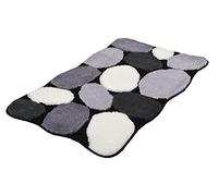 Kleine Wolke 8972926311 Stone Tapis de Bain Noir 120 x 70 cm