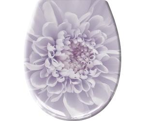 Kleine Wolke Abattant WC DAHLIA Lavande avec frein de chute et Easy Clean