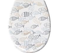 Kleine Wolke Abattant WC SARDINAS Multicolor avec mécanisme de fermeture douce et Easy Clean