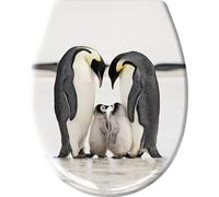 Kleine Wolke Abattant WC thermodurcissable Blanc/Noir 37 x 45 cm