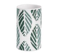 Kleine Wolke Leaf gobelet pour brosses à dents blanc-vert 8031697852