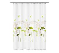 Kleine Wolke Barcelona rideau de douche 200x120 cm blanc-vert-gris 5188602238