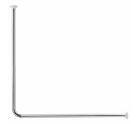 Kleine Wolke Barre de rideau de douche ⌀ 25 mm coloris chrome utilisable en 3 variantes
