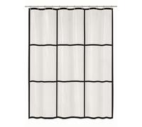 Kleine Wolke Rideau de Douche PEVA Brooklyn Transparent 180 x 200 cm