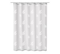 Kleine Wolke Canton rideau de douche 200x180 cm blanc-gris 4994114305