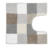 Kleine Wolke Caro 4004478291423 Caro Tapis de Bain et WC en Cachemire avec découpe Beige 55 x 50 cm