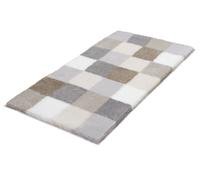 Kleine Wolke Caro tapis de bain 105x60 cm rectangulaire gris-beige 5426287382