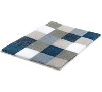 Kleine Wolke Caro tapis de bain 65x55 cm rectangulaire blanc-gris-beige-noir-mélange de couleurs 5426783539