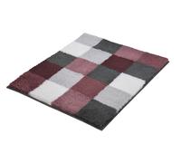 Kleine Wolke Caro tapis de bain 65x55 cm rectangulaire bordeaux 5426407539