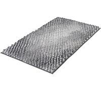 Kleine Wolke Cory tapis de bain 120x70 cm rectangulaire gris 9121901225