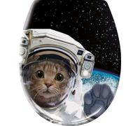 Kleine Wolke Cosmo Cat abattant de wc à descente amortie blanc 1855148075