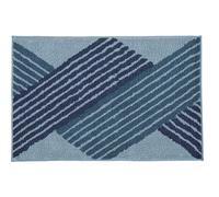 Kleine Wolke Cross tapis de bain 65x55 cm rectangulaire bleu 9181783539