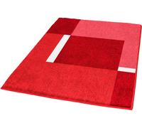 Kleine Wolke Dakota tapis de bain 65x55 cm rectangulaire rouge 4598453539