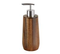 Kleine Wolke Distributeur de Savon Acaia, Accessoires, Couleur Marron, matériau : Acacia, Longueur 7,2 x Largeur 7,2 x Hauteur 19,3 cm