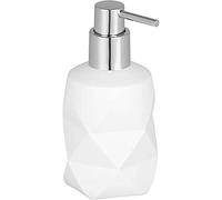 Kleine Wolke Distributeur de Savon Crackle H.17 D.8 Blanc