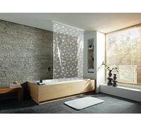 Kleine Wolke Duschrollo store de douche sans cassette 240x128 cm transparent-blanc 3321114747