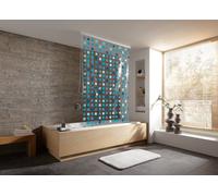 Kleine Wolke Duschrollo store de douche sans cassette 240x128 cm transparent-bleu 3321721747