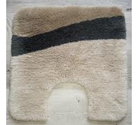 Kleine Wolke Eliane Tapis WC Taupe, Beige, Anthracite 55x55 cm 25 mm